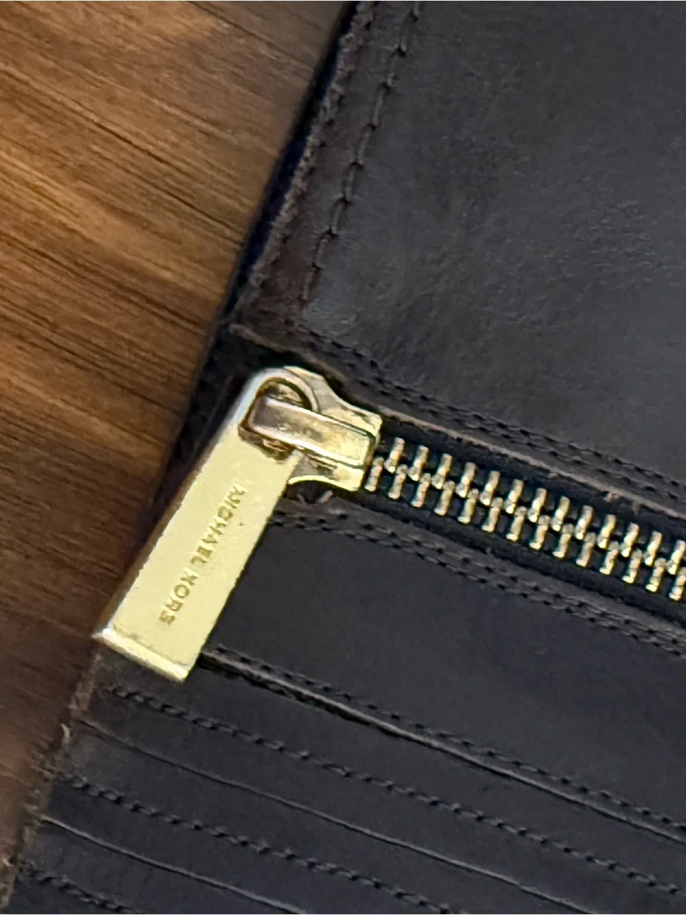 Michael Kors Harland Riding Roots Black and Brown